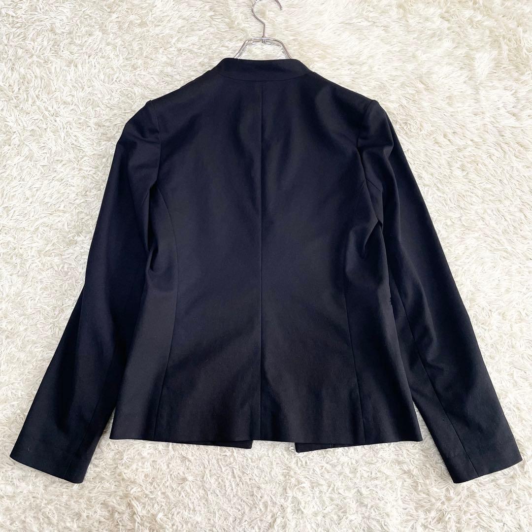 極美品 theory luxe ノーカラージャケット パンツスーツ セットアップ