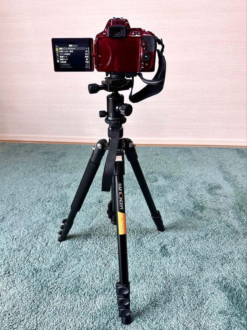 Nikonデジタル一眼レフカメラ&三脚&収納ケース一式