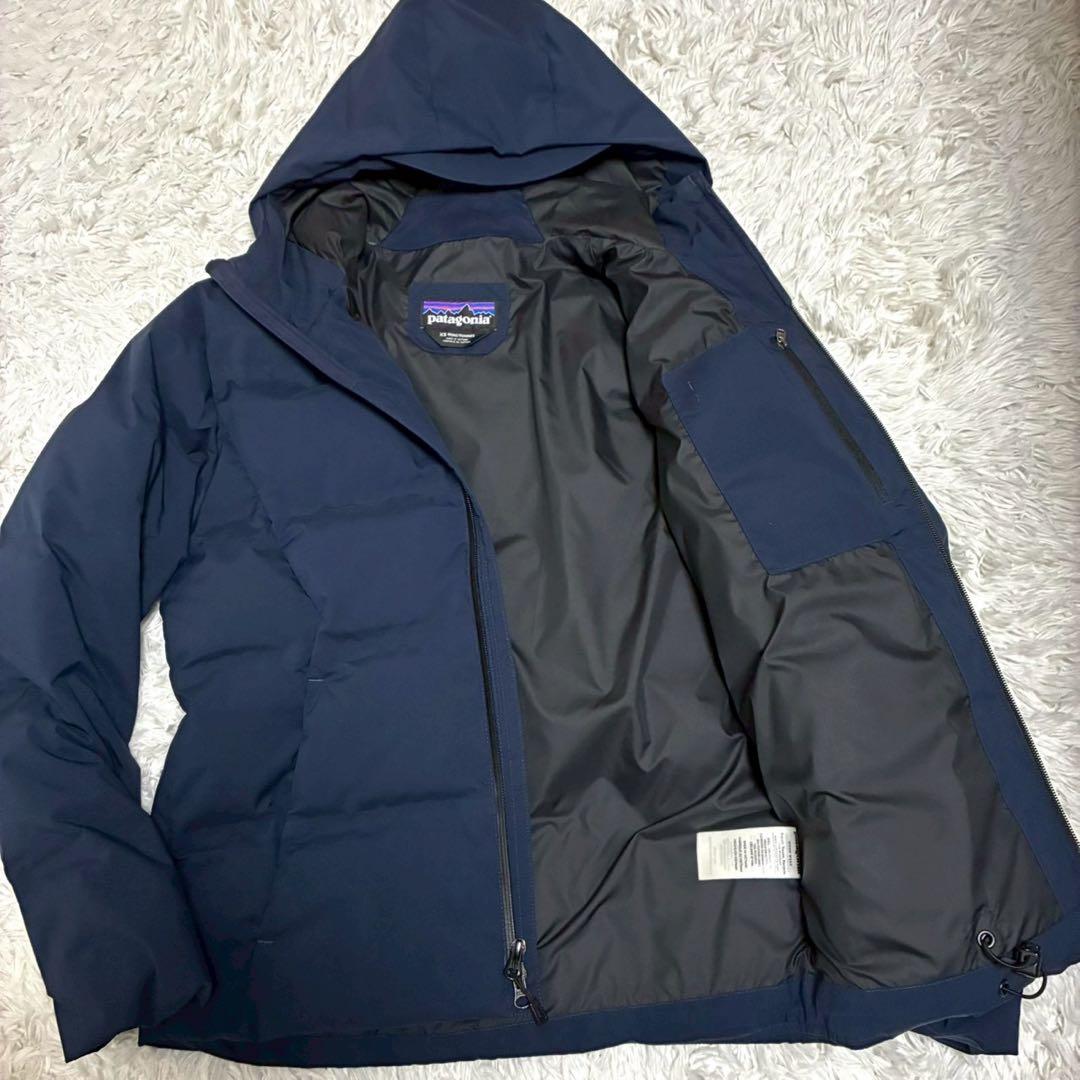 美品⭐️Patagonia ダウンジャケット ジャクソングレイシャー ネイビー
