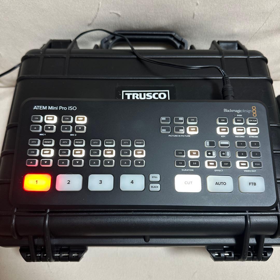 【美品】ATEM MINI pro ISO BlackMagic Design