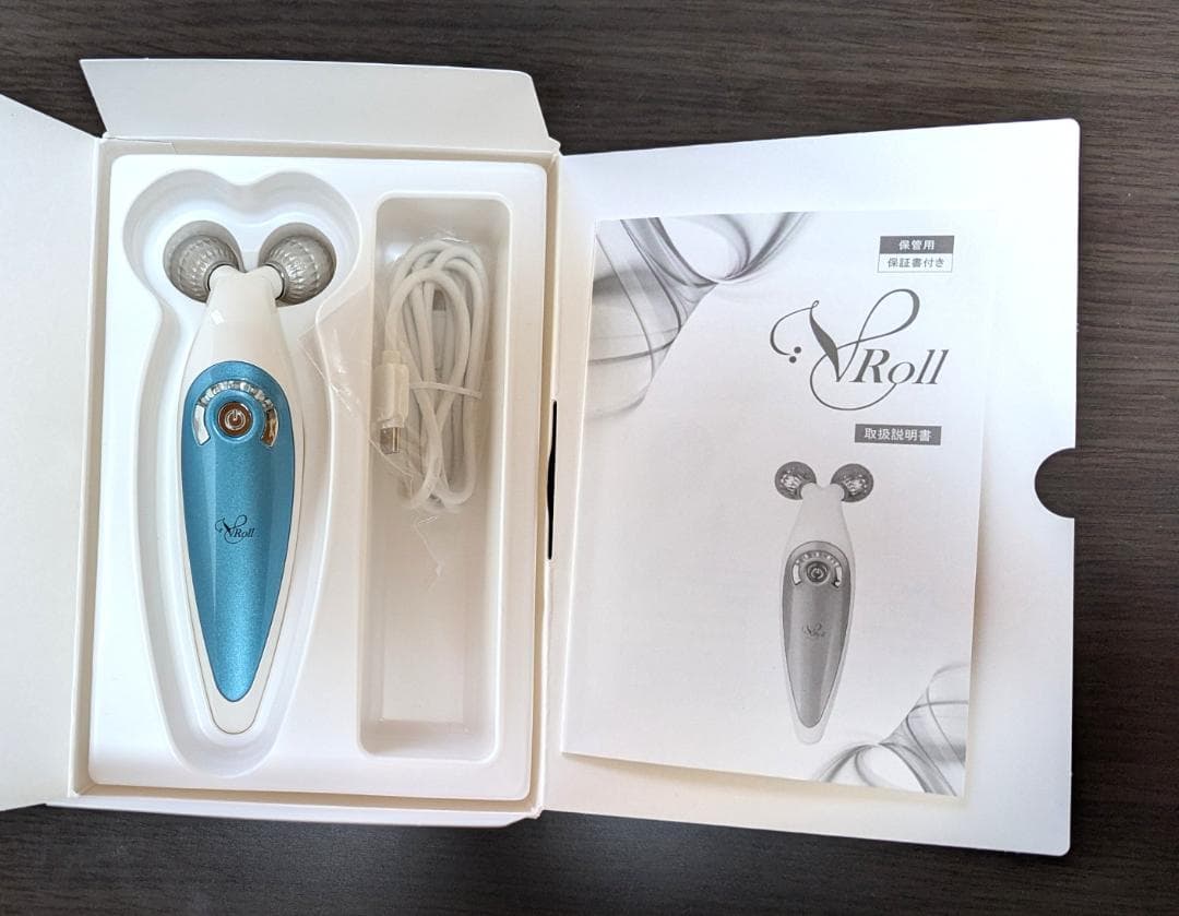 V-ROLL 美顔器　韓国　フォーデイズ　EMS　美顔ローラー