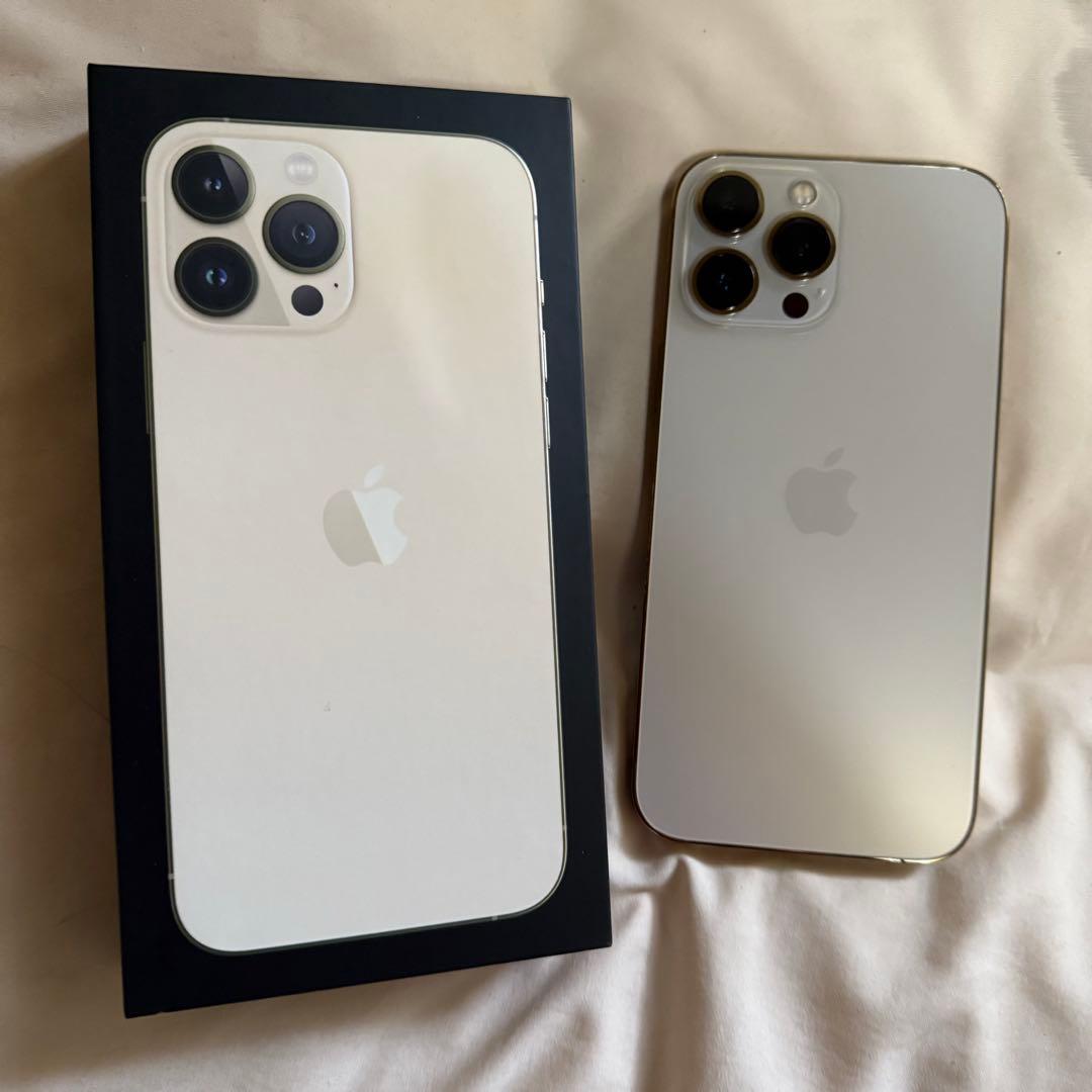 iPhone13proMax ゴールド128GB