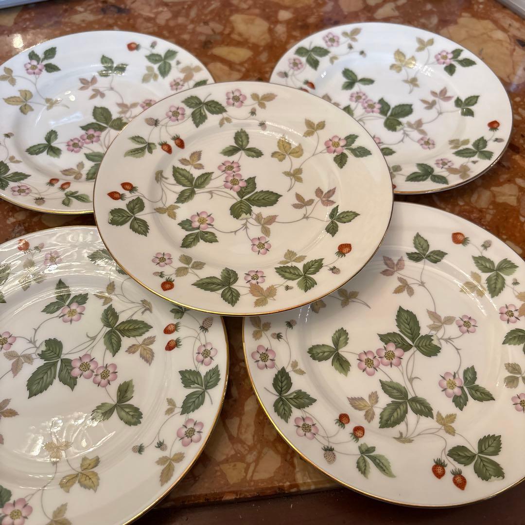 新品未使用❣️ Wild Strawberry 皿 5枚セット