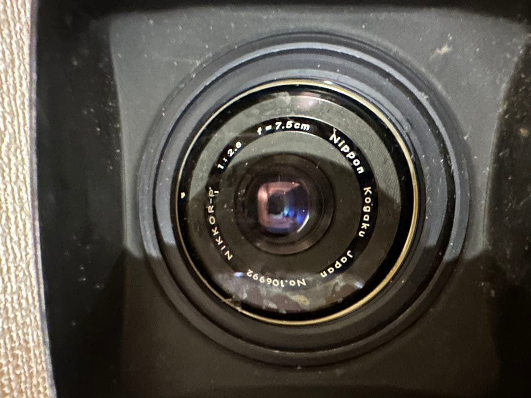 進*様 Zenza Bronica 中判カメラ Nikkor-P 75mm