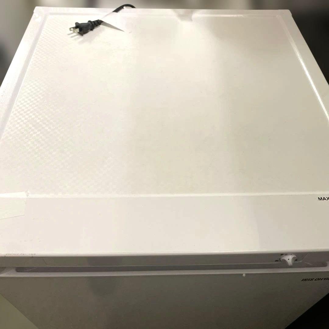 アイリスオーヤマ 1ドア ノンフロン冷凍庫 IUSD-9B-W