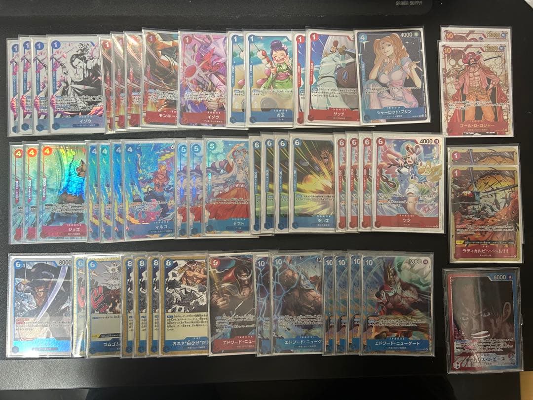 ワンピース 赤青エース　フルパラ　デッキ