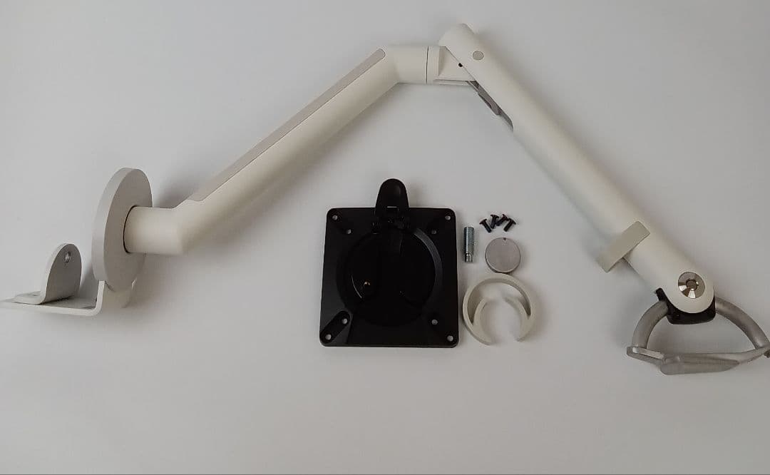 モニターアーム クランプ式 ホワイトCBS/ No.171