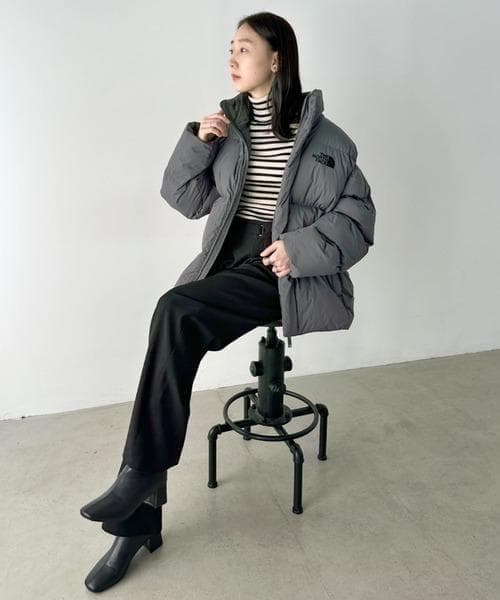 THE NORTH FACE マリオン　オンボールジャケット　グレー　韓国限定M