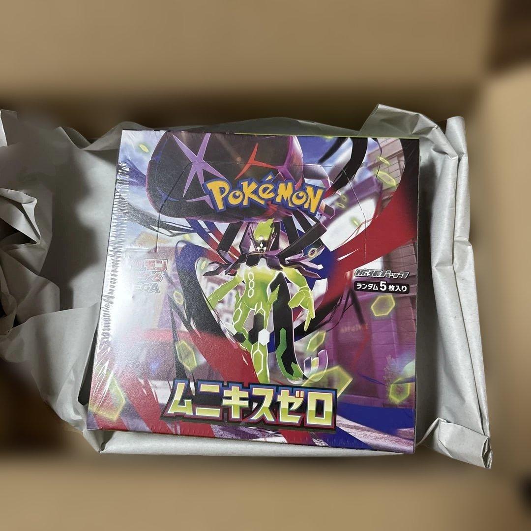 ポケモンカード　ムニキスゼロ　BOXシュリンク付