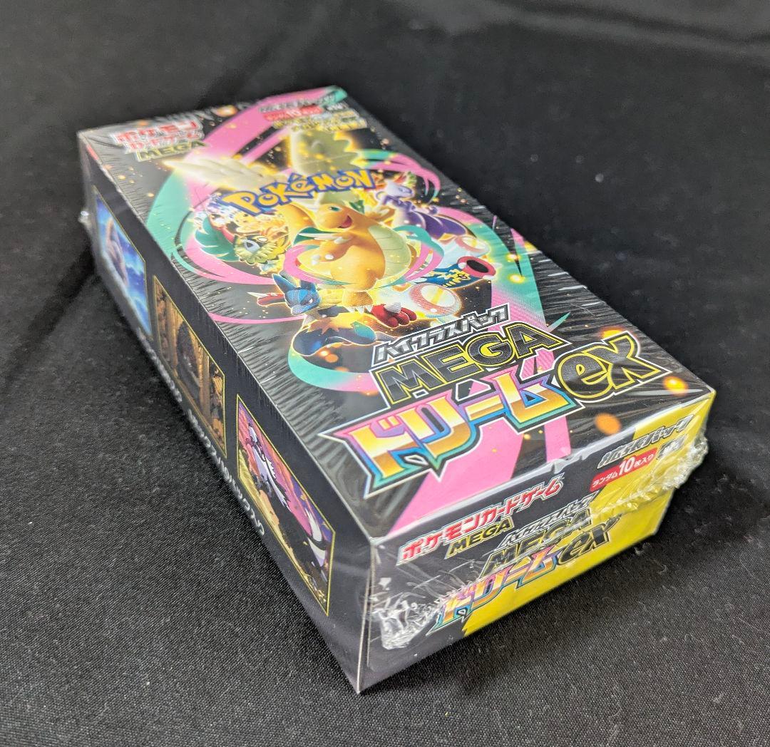 ポケモンカードゲーム 　megaドリームex　新品未開封　シュリンク付き1BOX