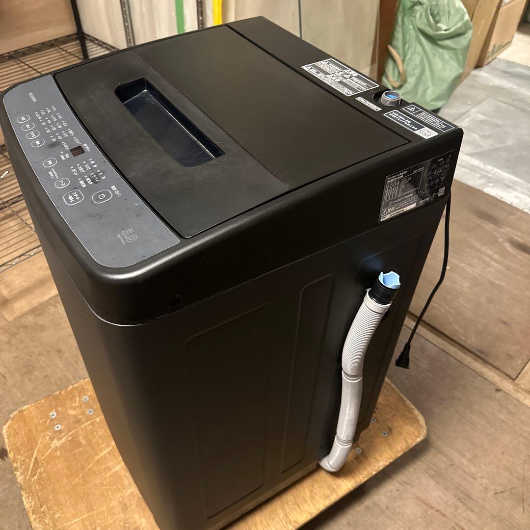 アイリスオーヤマ製 2024年　5k洗濯機 IAW-T504-B