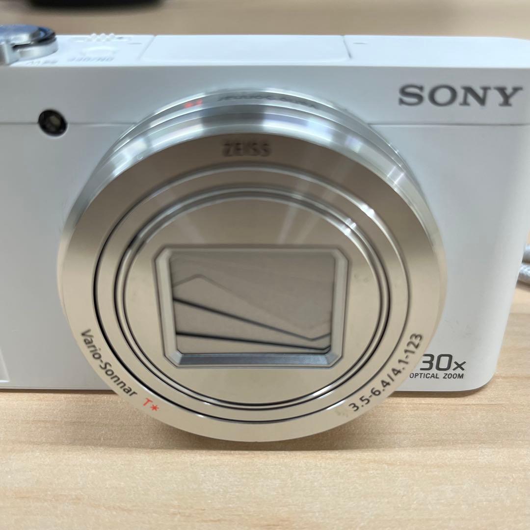 SONY Cyber-shot DSC-WX500 ホワイト　コンデジ 訳あり品