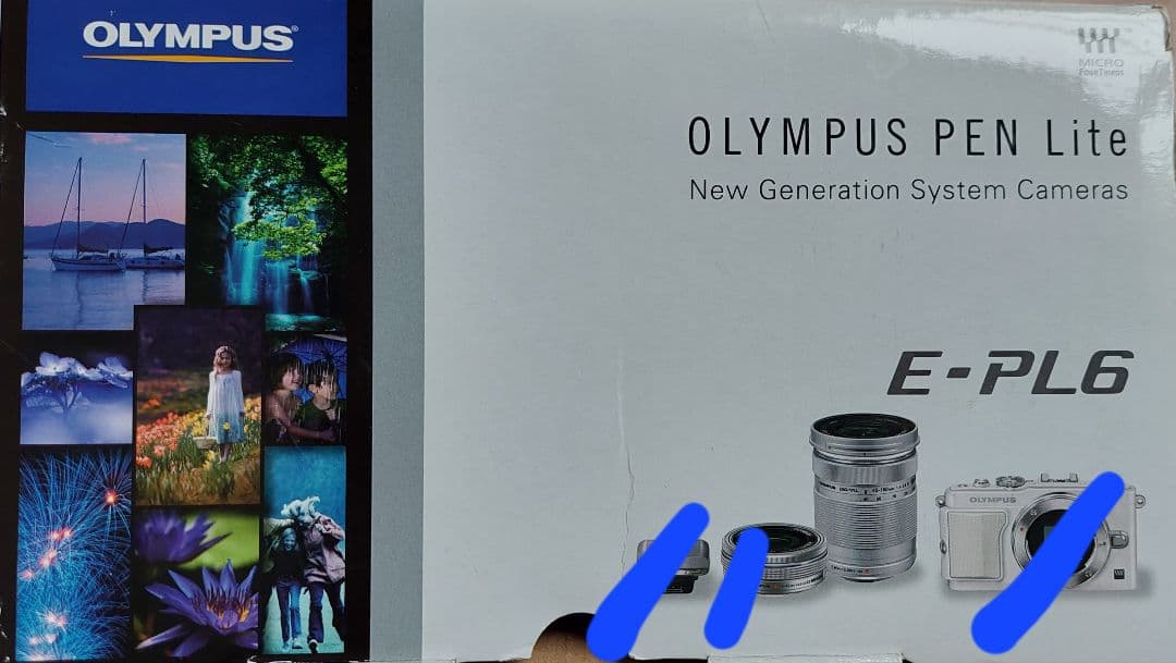 オリンパス　Pen Lite　E-PL6.望遠レンズ【新品】