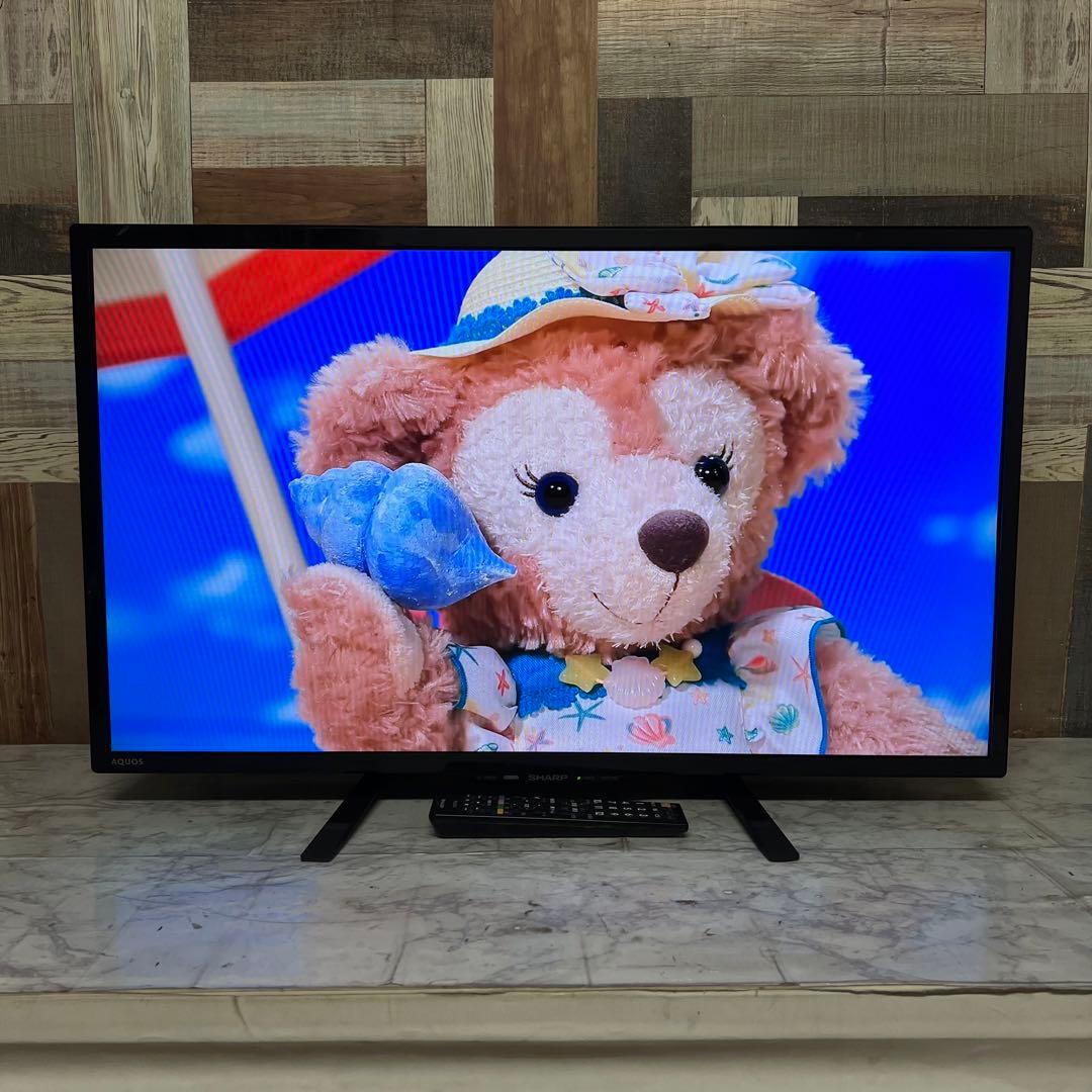 即日受渡❣️全国送料込SHARP32型液晶テレビYouTube U-NEXT視聴可