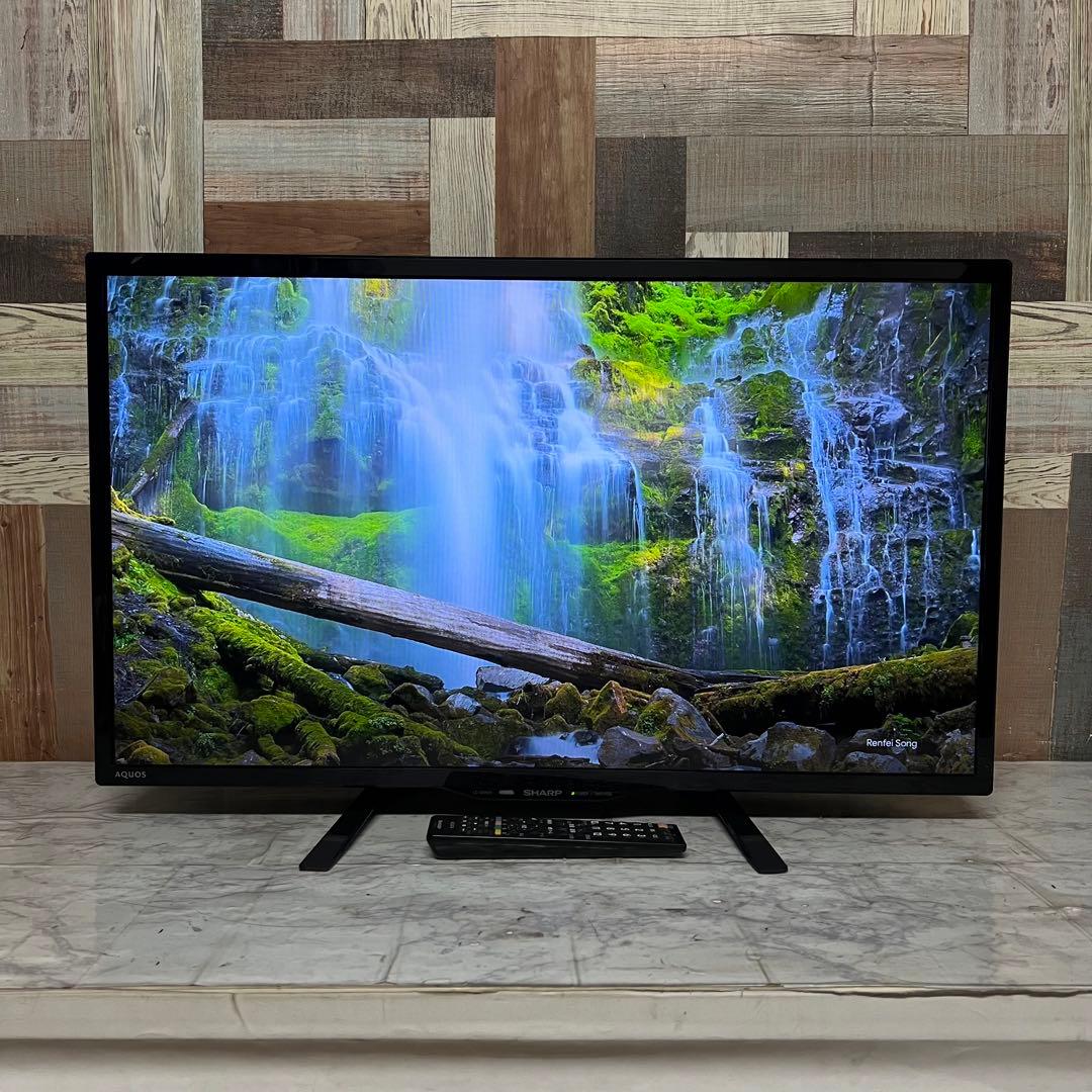 即日受渡❣️全国送料込SHARP32型液晶テレビYouTube U-NEXT視聴可