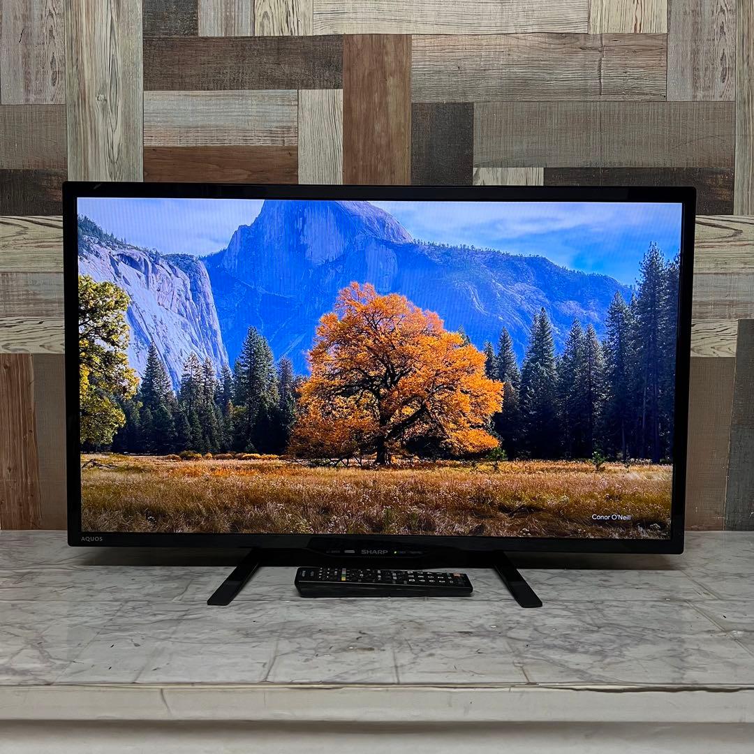 即日受渡❣️全国送料込SHARP32型液晶テレビYouTube U-NEXT視聴可