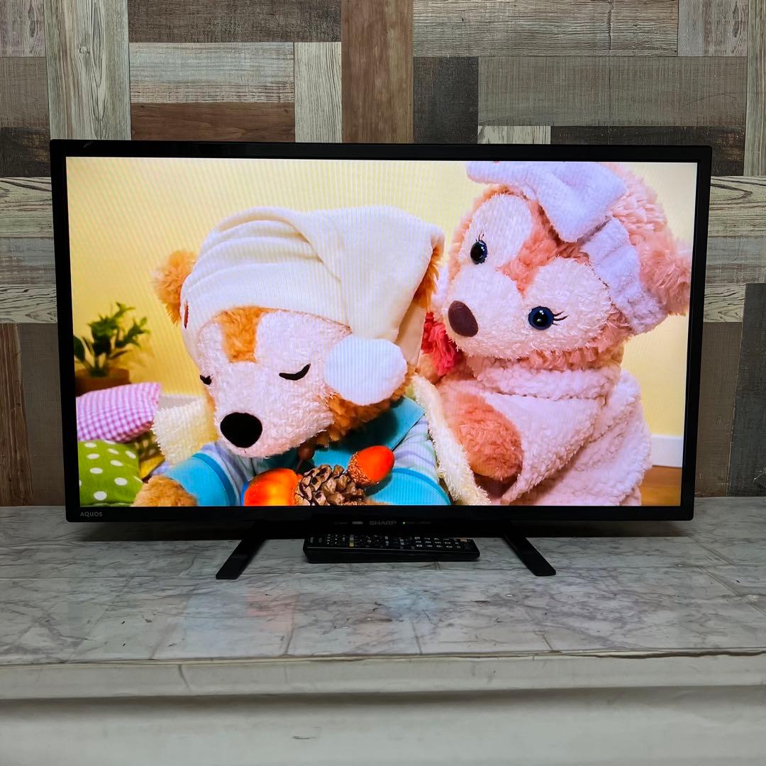 即日受渡❣️全国送料込SHARP32型液晶テレビYouTube U-NEXT視聴可