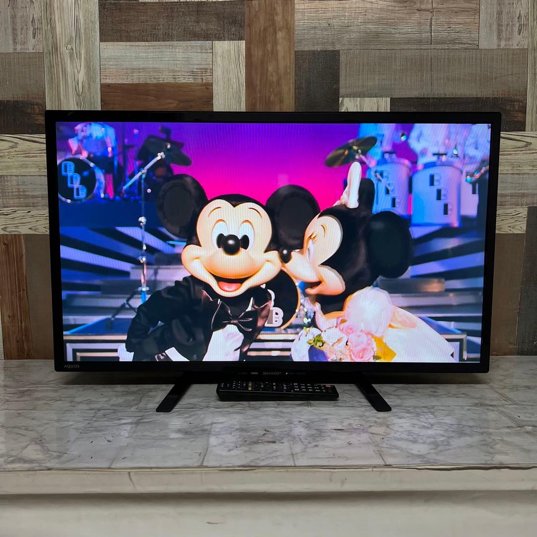 即日受渡❣️全国送料込SHARP32型液晶テレビYouTube U-NEXT視聴可