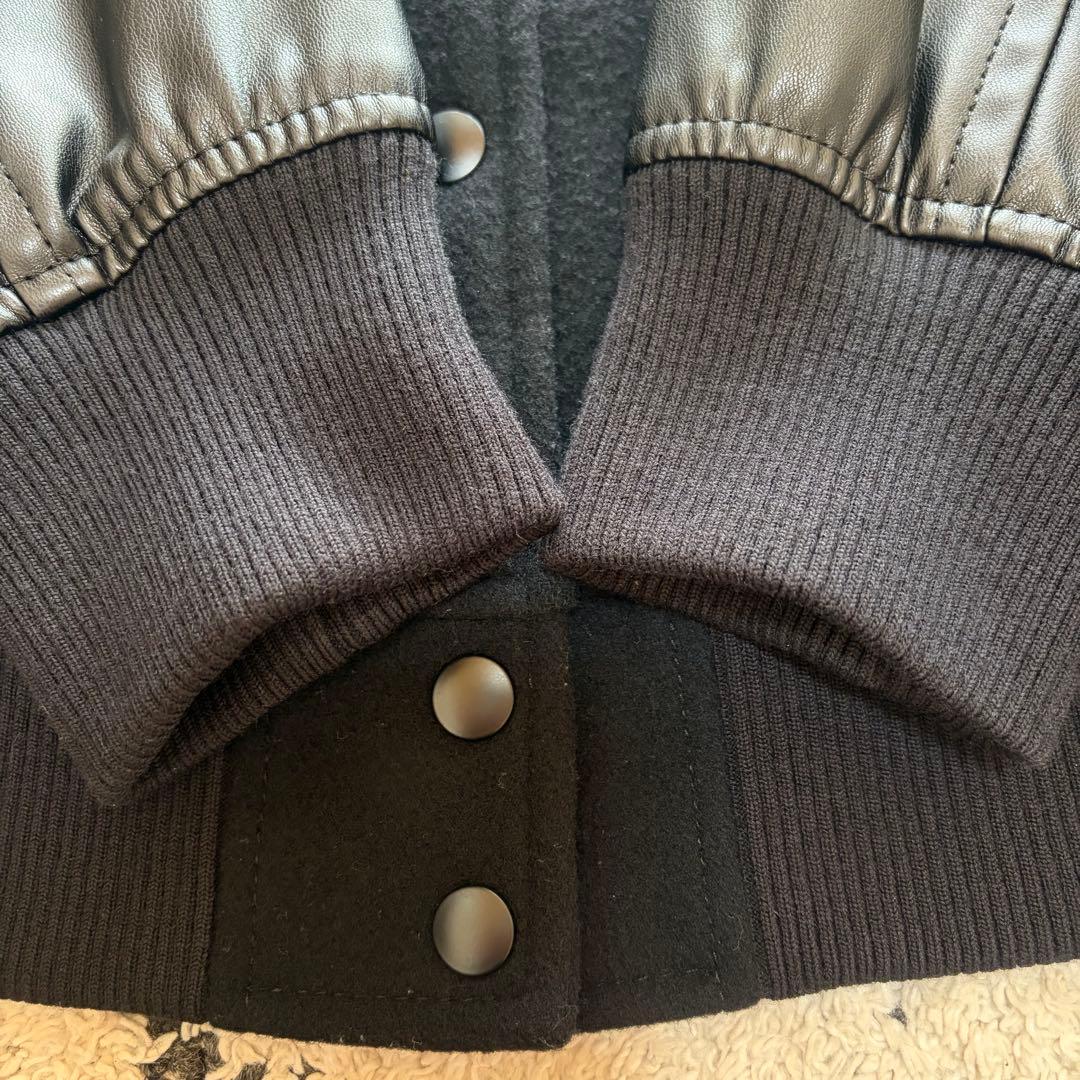 Spick & Span スタジアムジャンパー ブラック 38 M