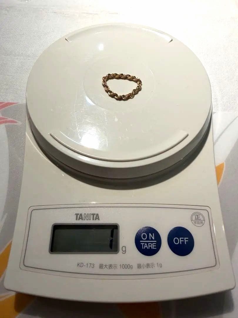 18金　リング　21号