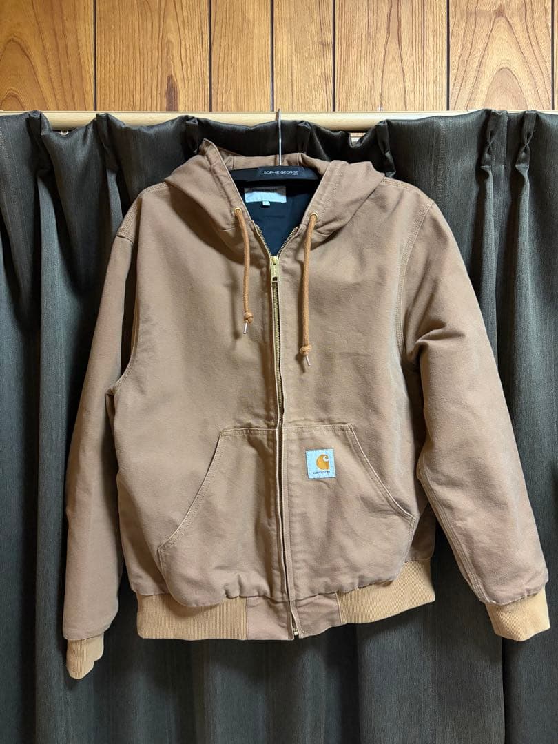 ジャケット・アウター Carhartt WIP ACTIVE JACKET Hamiltonbrown