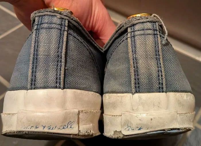 Jack Purcell USA製 青キャンバス