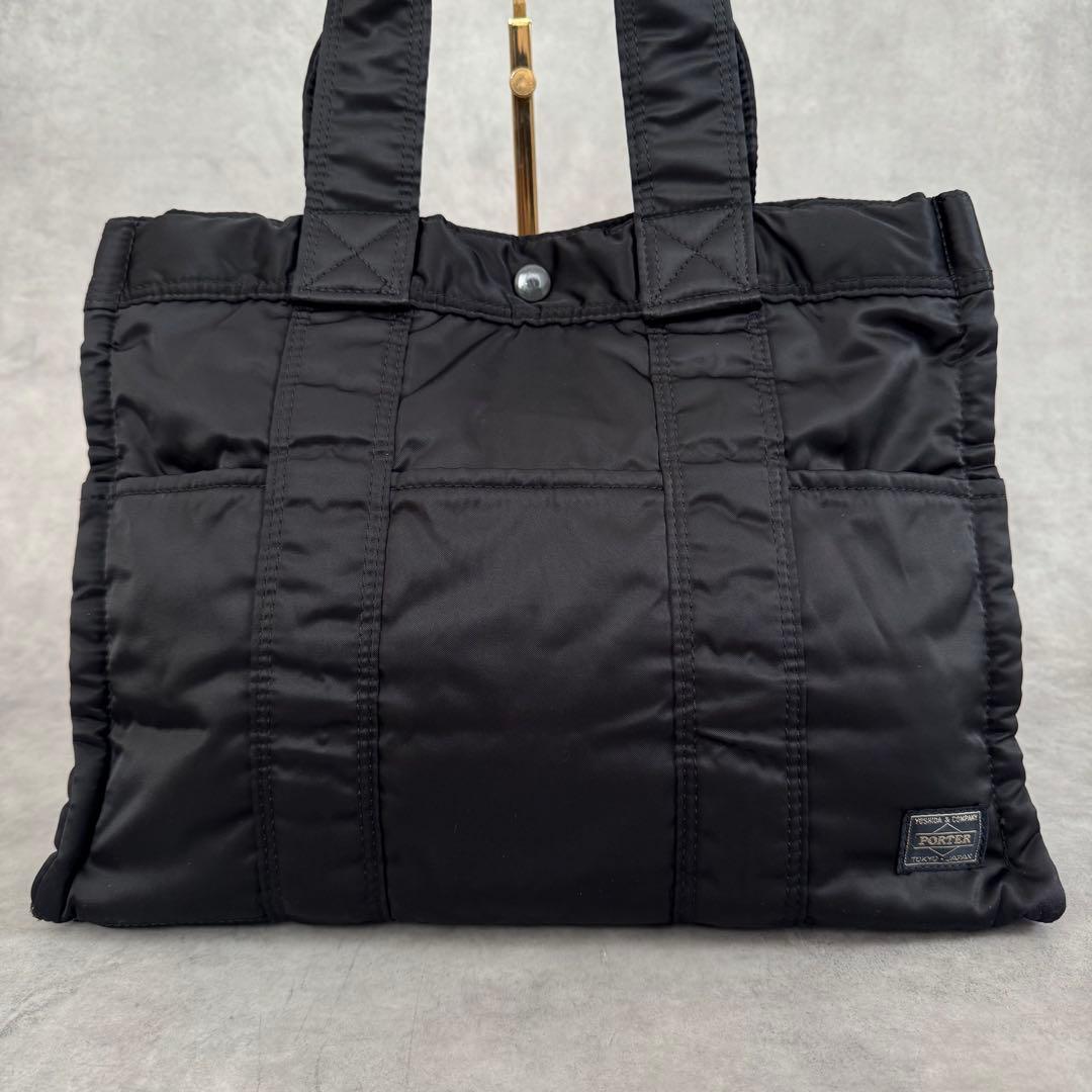 aojima6 廃盤 ヘッドポーター タンカー トート S 黒 A4 PC