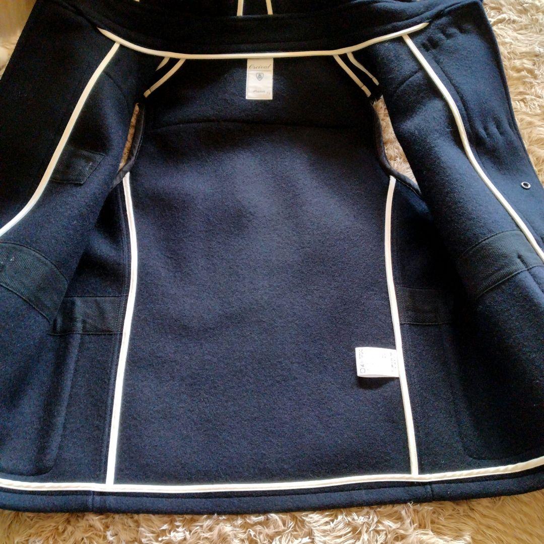 ORCIVAL　フード付きダッフルベスト　濃紺　試着のみ　良品