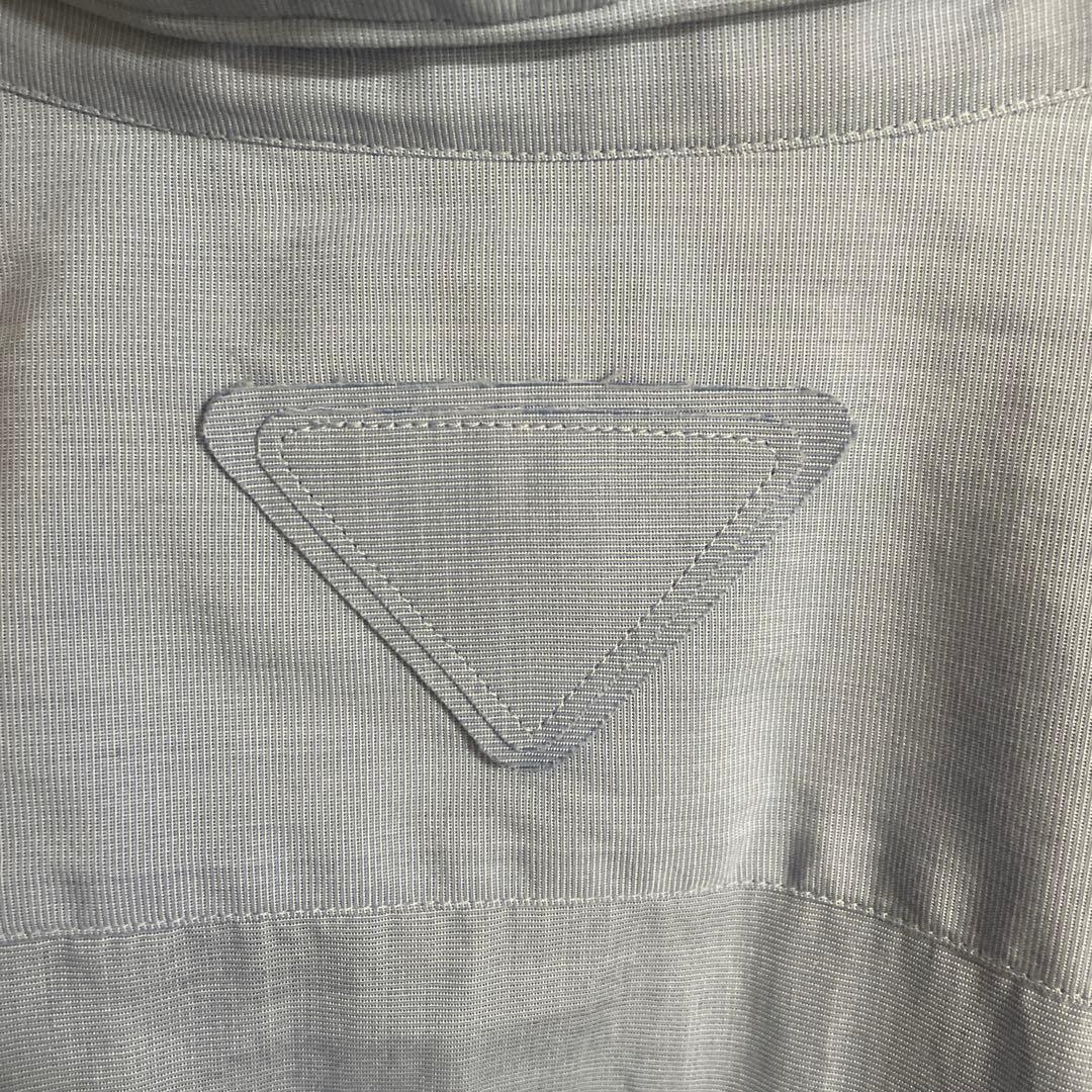 25ss Prada ワイヤーコットンシャツ