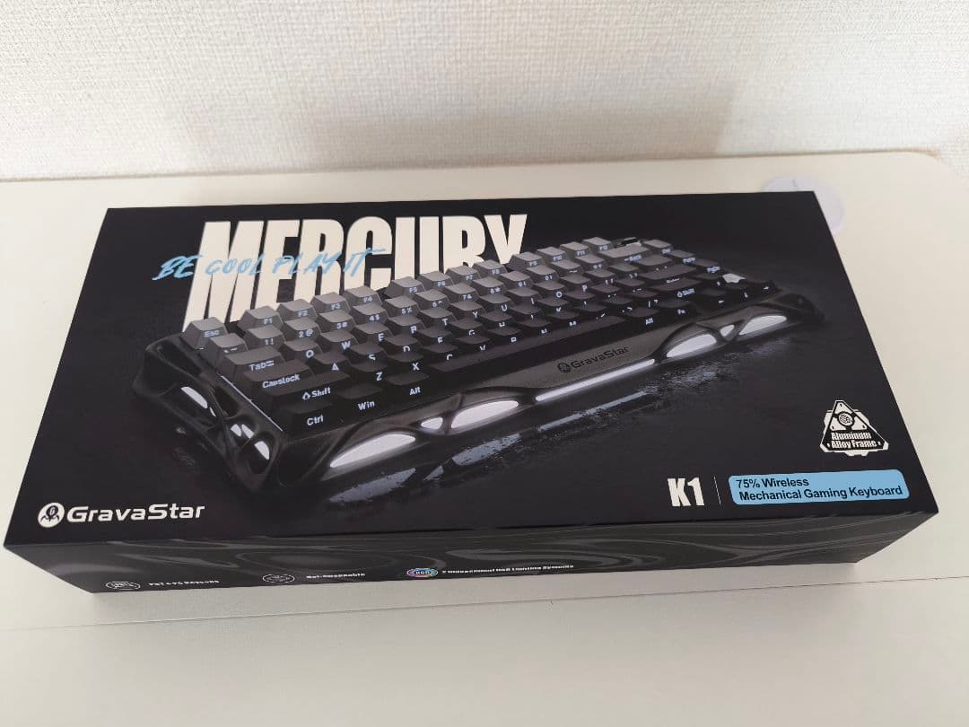 GraveStar MERCURY K1 RGBバックライトキーボード