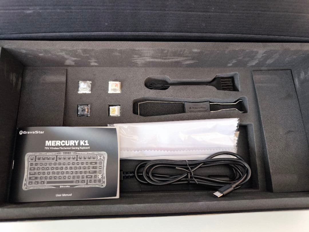 GraveStar MERCURY K1 RGBバックライトキーボード