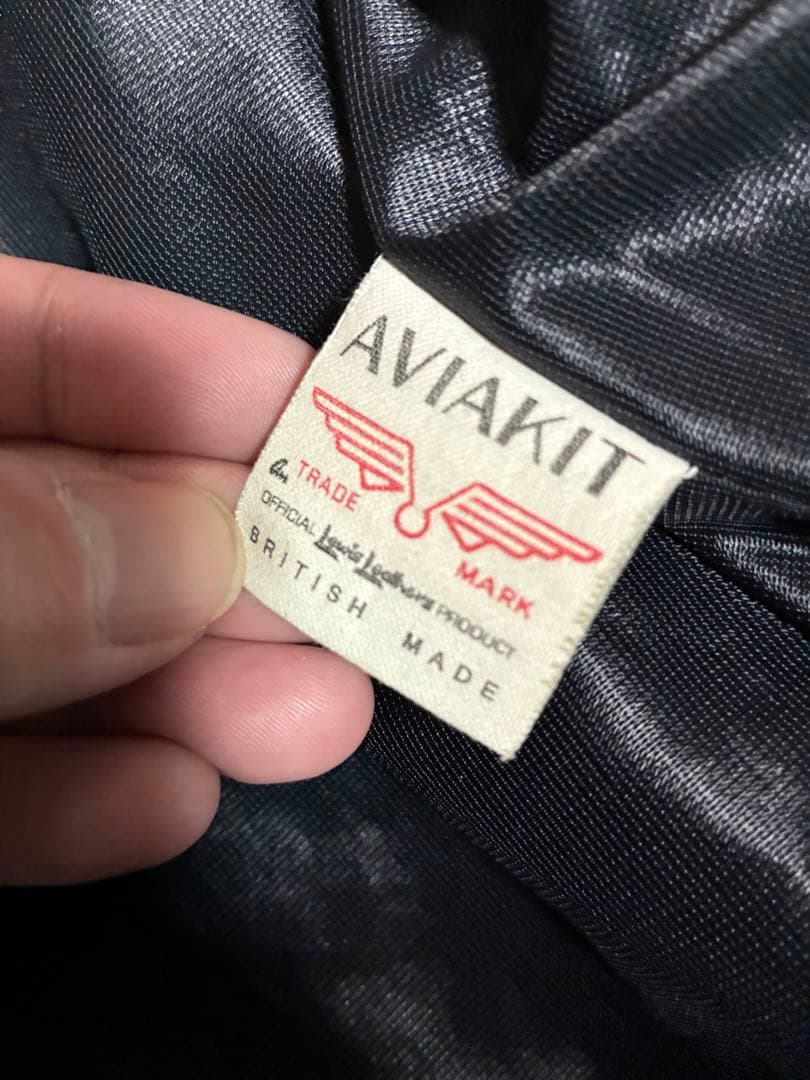 ルイスレザー441Tサイクロン タイトフィット サイズ34 カウハイド