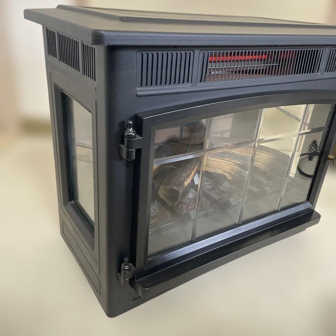 QVCジャパン 暖炉型大型ファンヒーター 暖炉 DFI-5010