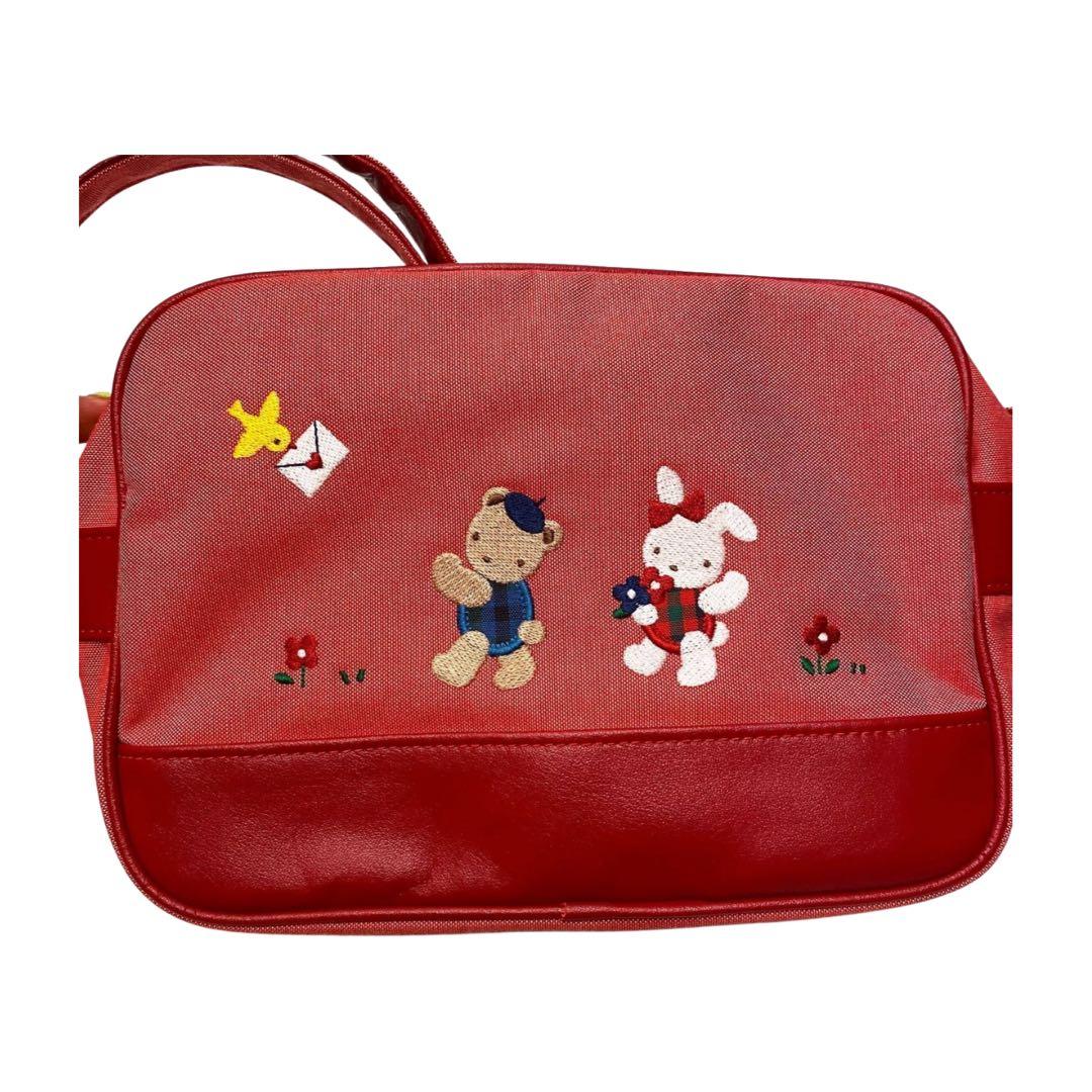 【美品】familiar ファミリア ショルダーバッグ