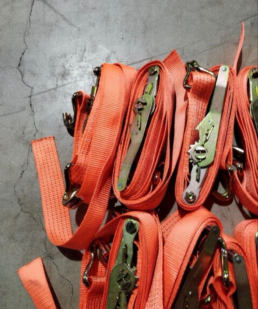 ラッシングベルト　10本まとめ売り