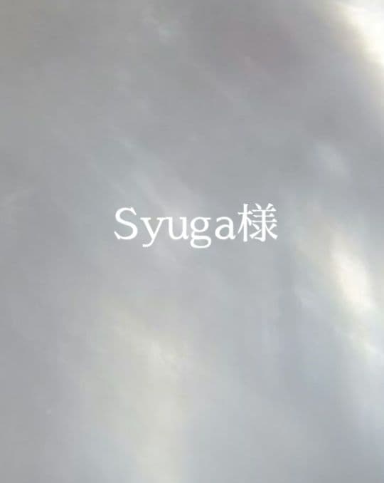 3.Syuga様　オーダー