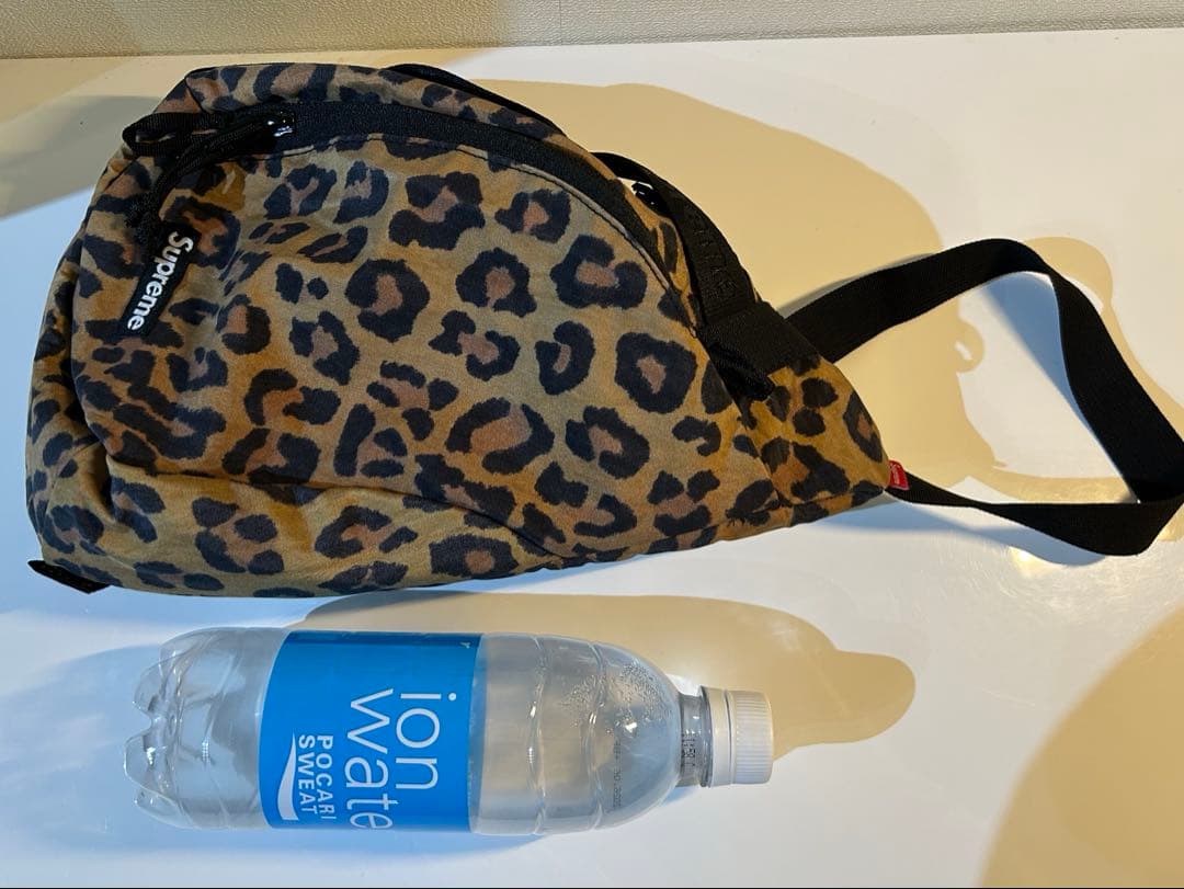 Supreme ヒョウ柄 ショルダーバッグ