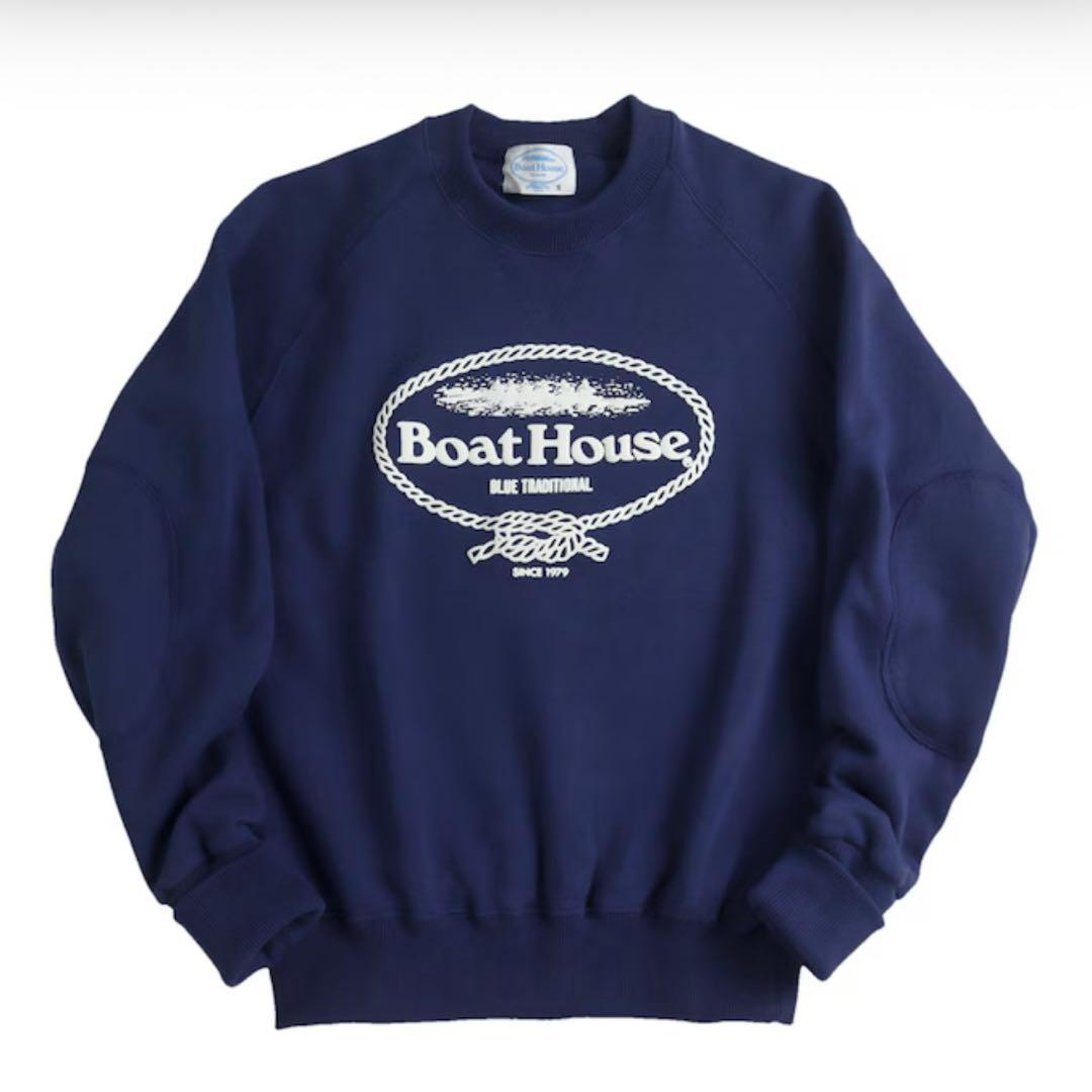ボートハウストレーナー裏起毛(紺色)