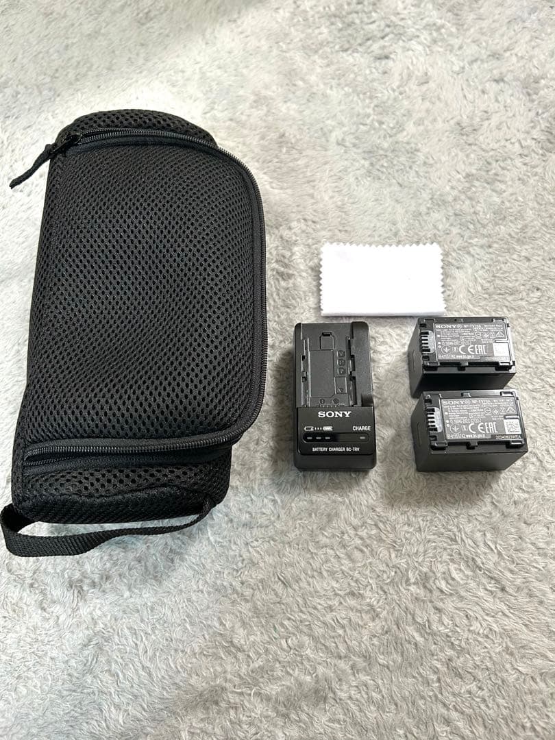 ソニーカメラ用バッテリー+チャージャーセットACC-TCV7C(ビデオカメラ用)