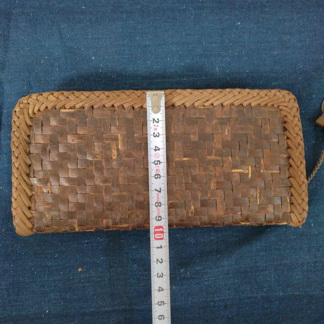 【未使用】山葡萄やまぶどう最高級天然素材 長財布/網代編み