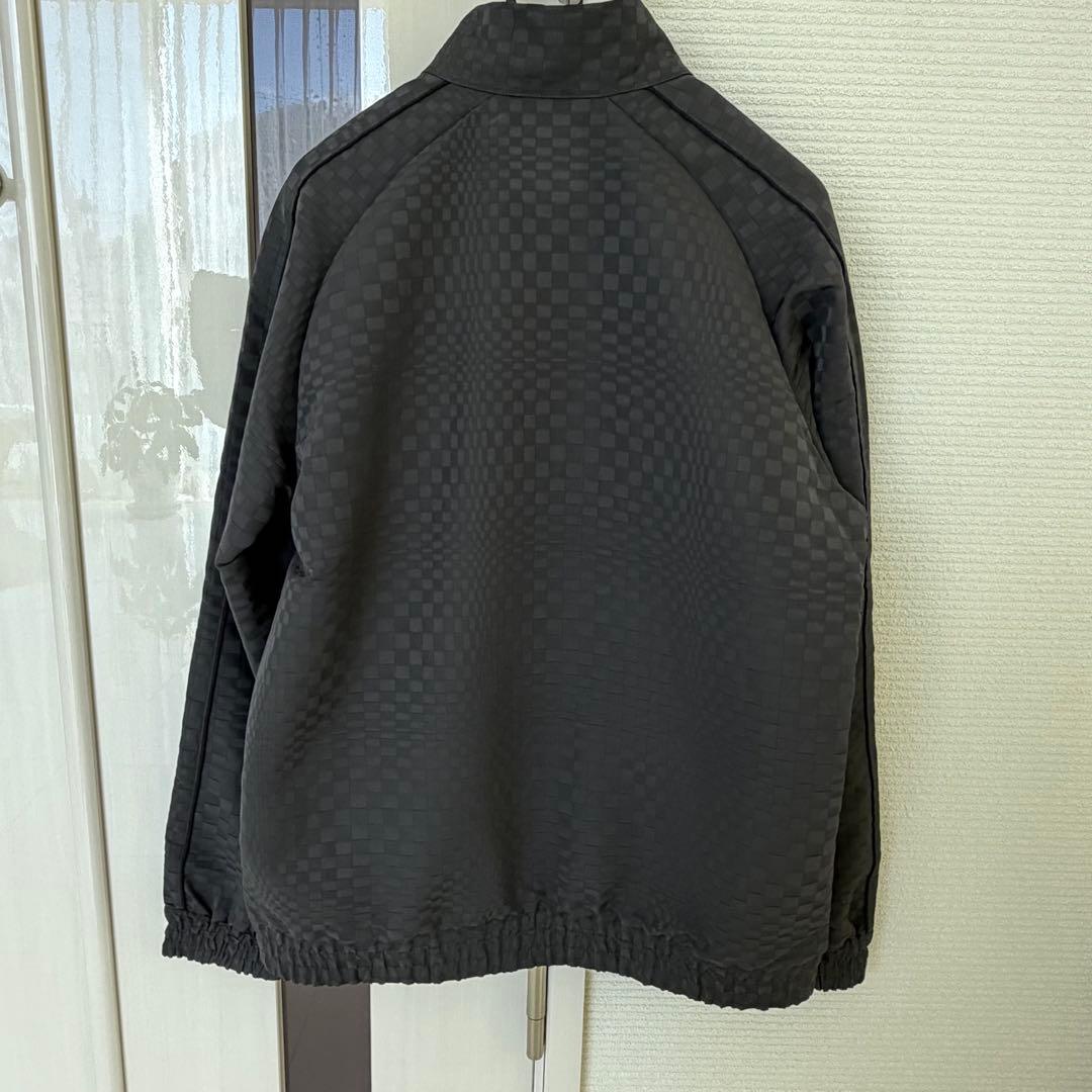 ポルシェ×PUMA ナイロンジャケット ブラック チェック柄　US Mサイズ仕様
