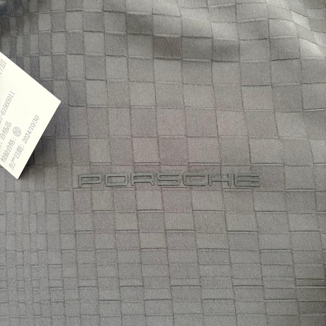 ポルシェ×PUMA ナイロンジャケット ブラック チェック柄　US Mサイズ仕様