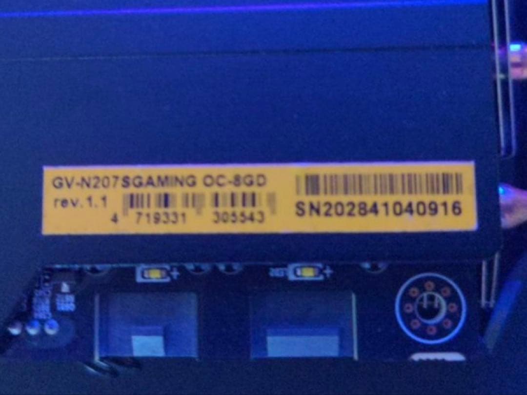 グラフィックボード・グラボ・ビデオカード GeForce RTX 2070 SUPER GAMING OC 3X 8G