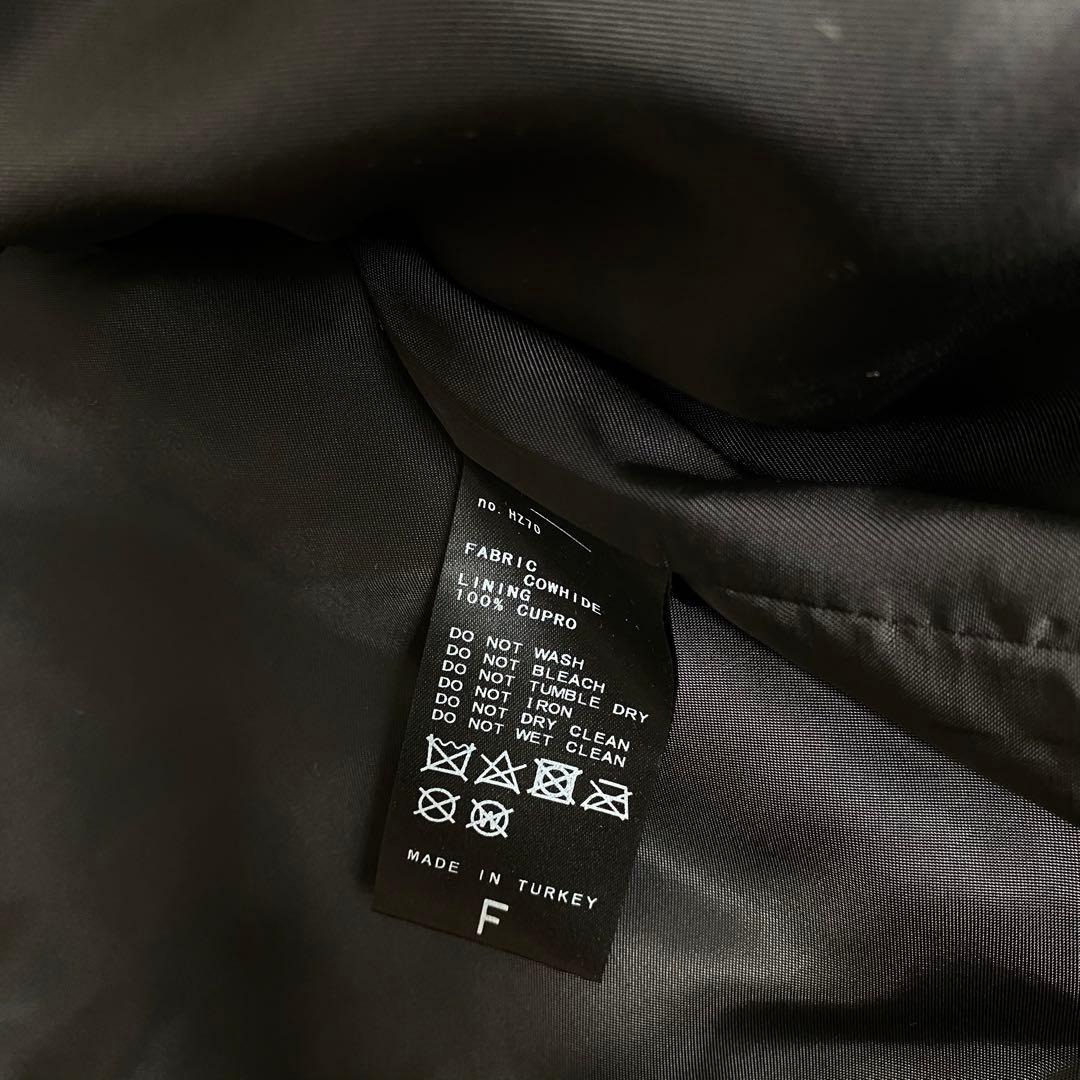 【新品タグ付】Deuxieme Classe ダメージ加工 レザージャケット