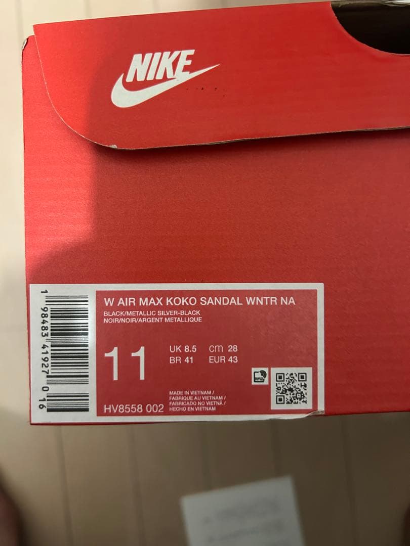靴 w AIR MAX KOKO SANDAL WNTR NA 28cm