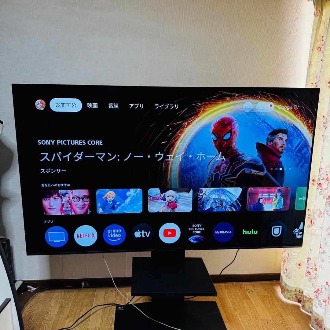 設置取付無料 ✨極美品！SONYソニー4K有機EL 最高性能XR Netflix