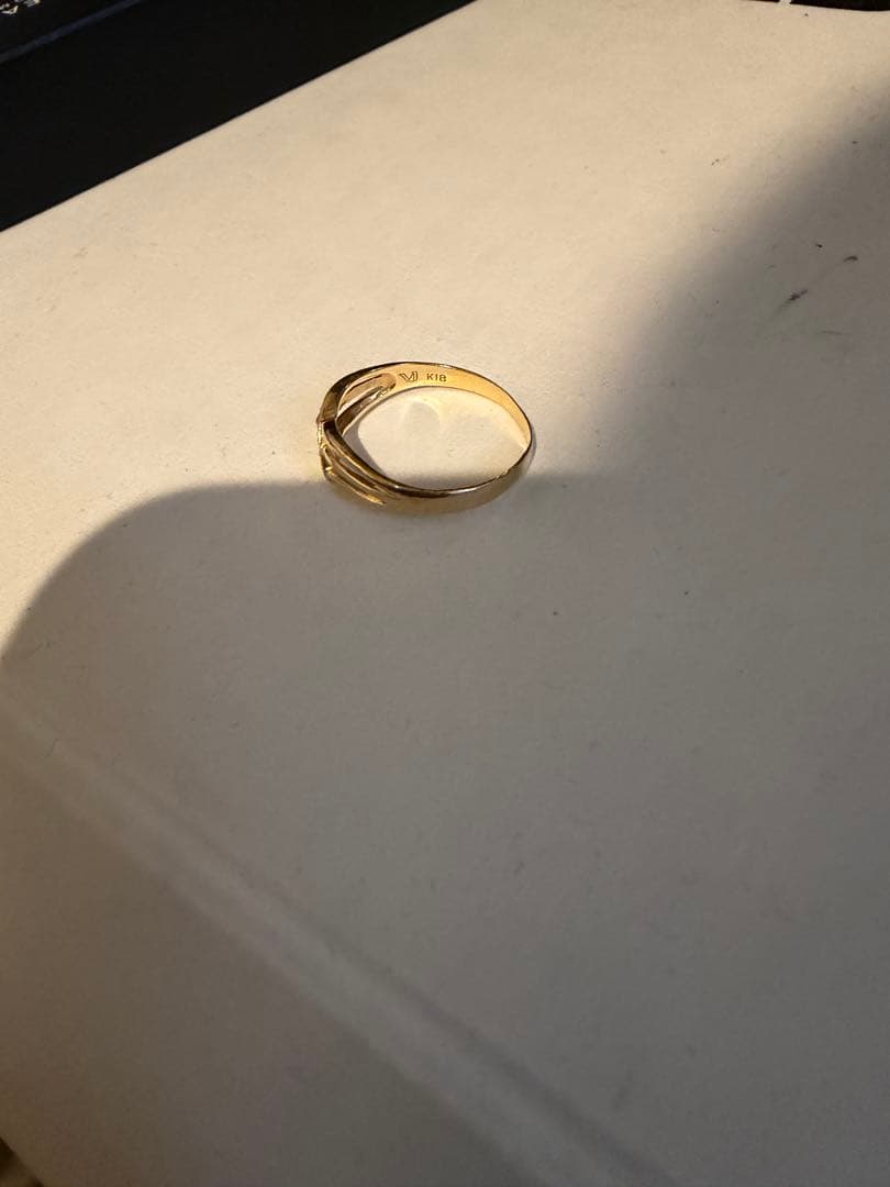 愛*ん様 18K リング　ダイヤモンド　12号