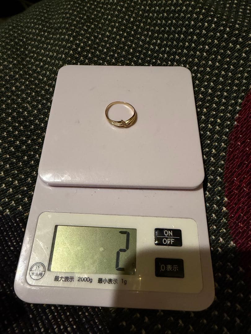 愛*ん様 18K リング　ダイヤモンド　12号