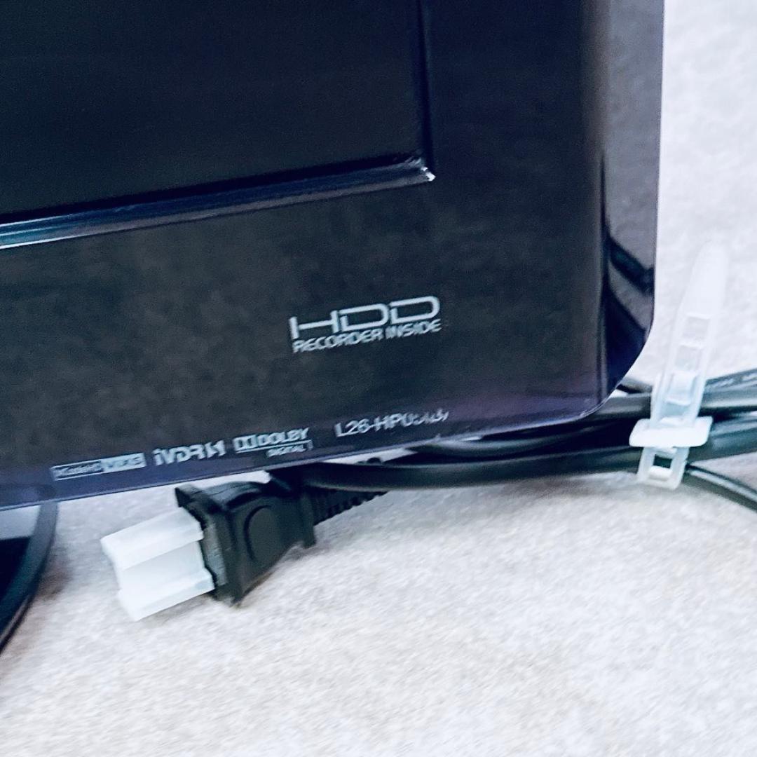 【美品/動作完動品】 HITACHI 液晶テレビ HDD内蔵 L26-HP05