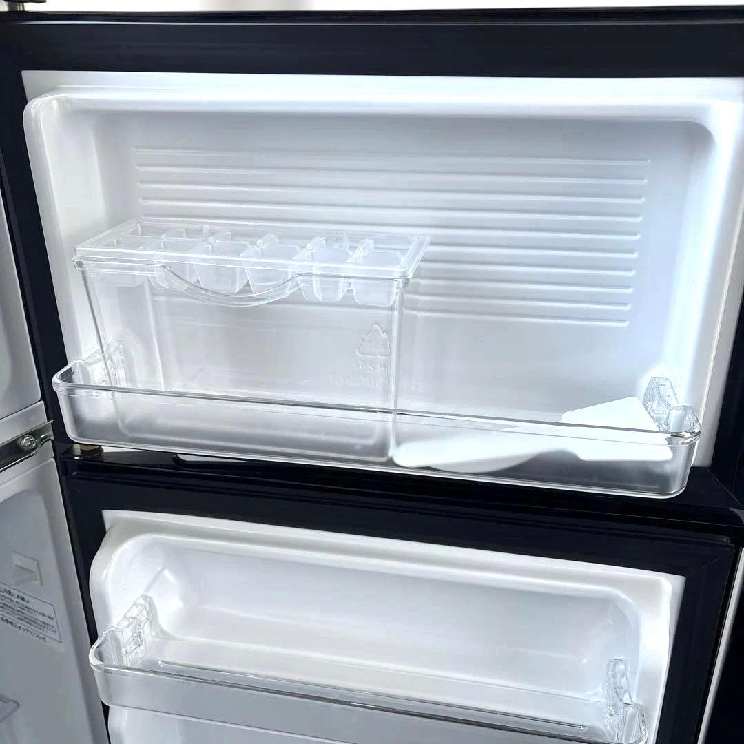 2024年製/Comfee /ブラック/2ドア冷蔵庫 RCT90BL(E)